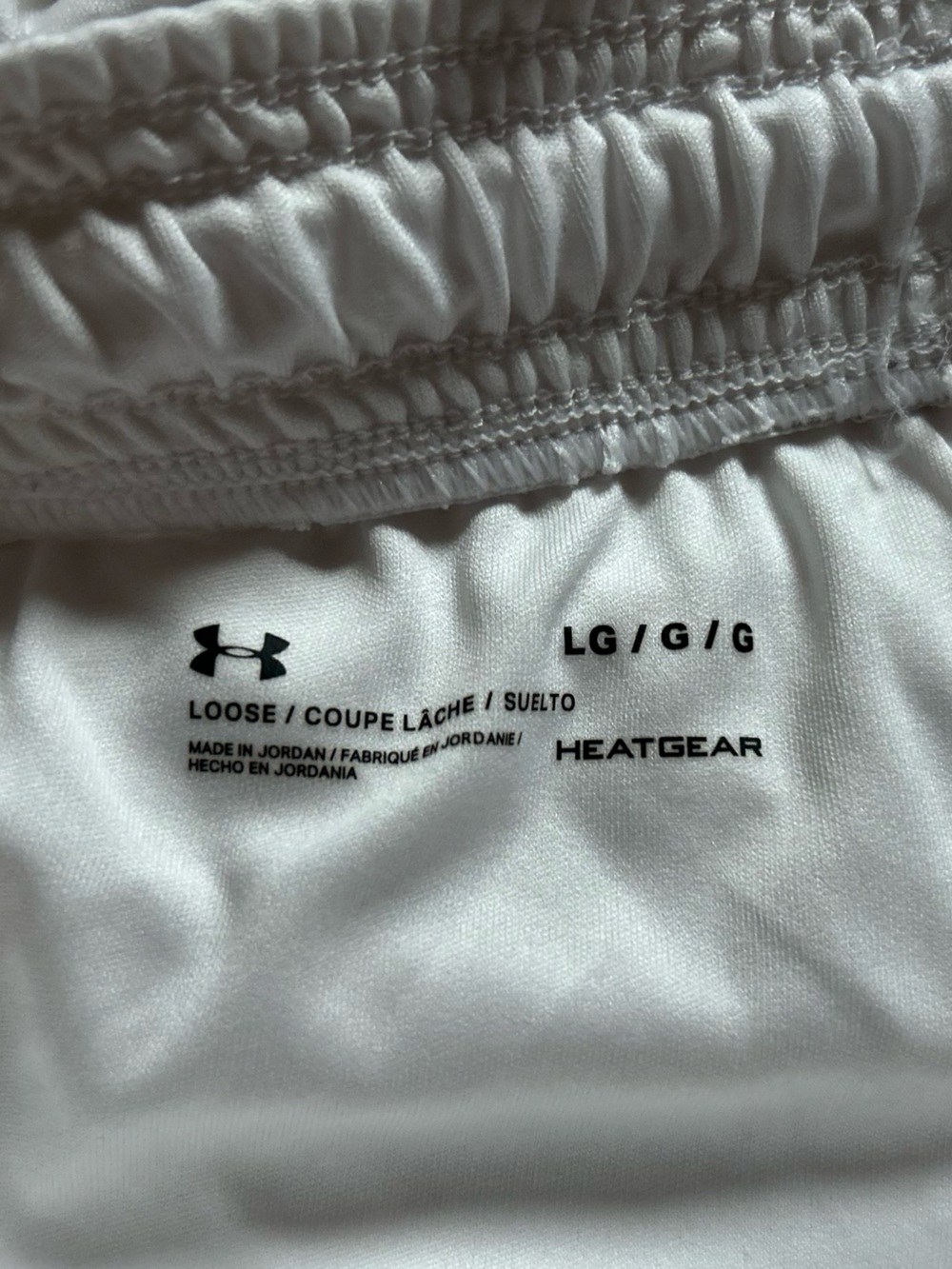 Under armor Men's White Athletic Drawstring Shorts
SIZE:L
NEVER WORN - Picture 3 of 3